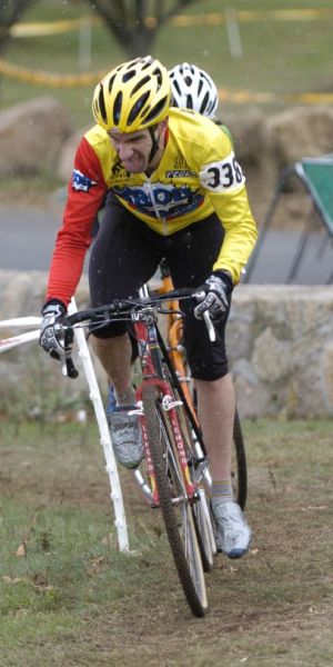 Dave at Gloucester CX. Photo by Joe Foley, no relation